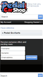 Mobile Screenshot of pedalcarshop.co.uk